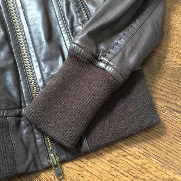 Aritzia leather jacket - Picture 3 of 5